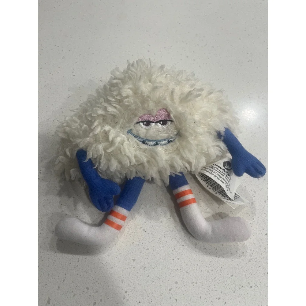 Dreamworks Trolls World Tour Plush‎ Toy White Fluffy Character